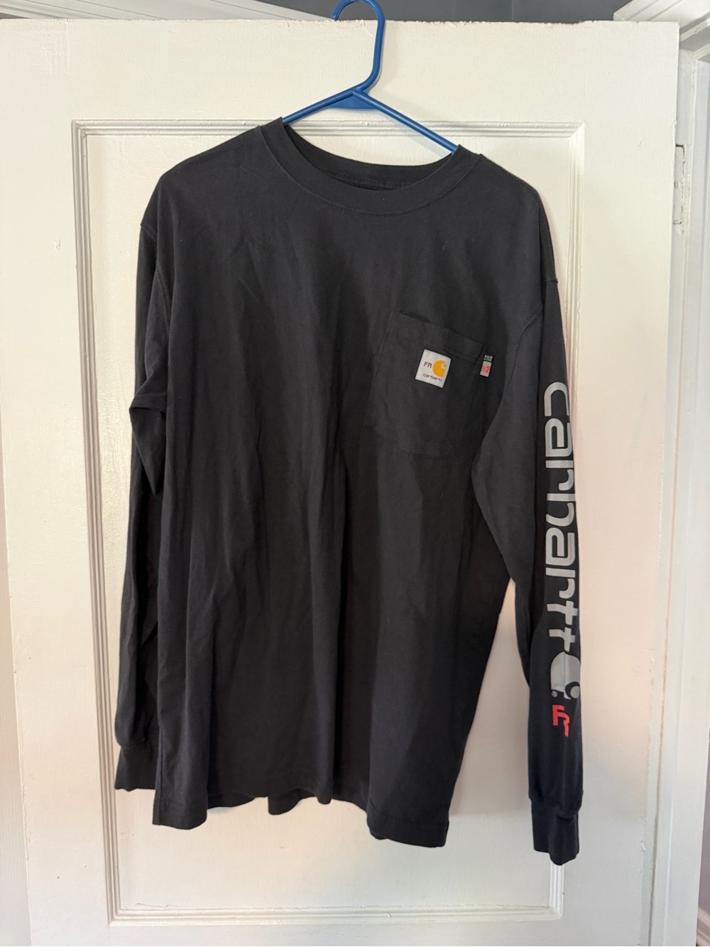 Carhartt Black Long Sleeve Fire Resistant Long Sleeve